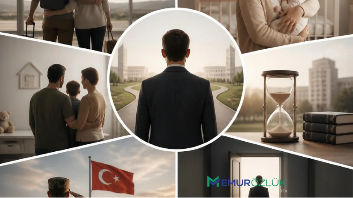 Memur Aylıksız İzin Türleri: Refakat, 5 Yıl, Askerlik ve Diğerleri (657/108)